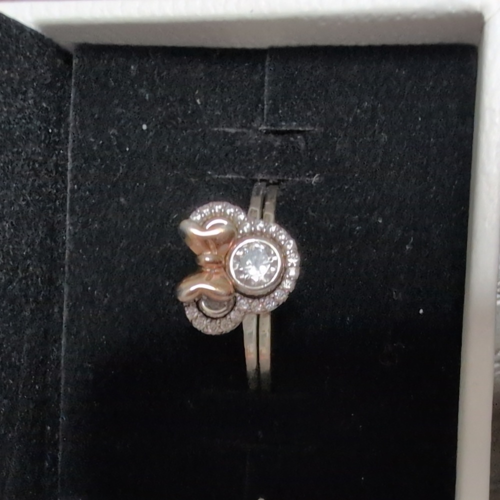 CHARMED AROMA MICKEY AND MINNIE RING